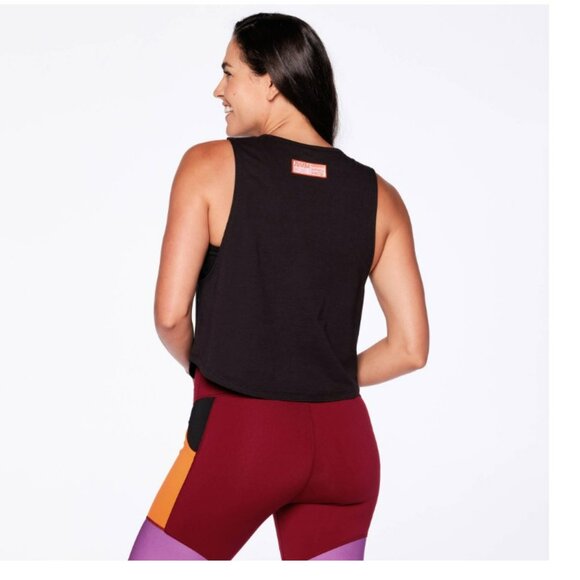 Large Zumba Love Muscle Tank - Black - NWT - Picture 2 of 2